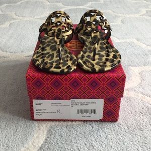 Tory Burch Leopard Miller Sandal